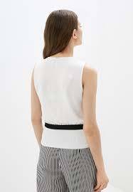 【SILVIAN HEACH】V領無袖附腰帶上衣