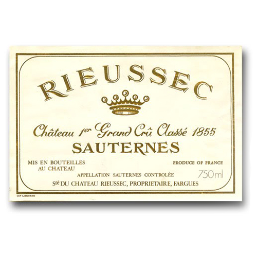 Chateau Rieussec 2009 (RP97)