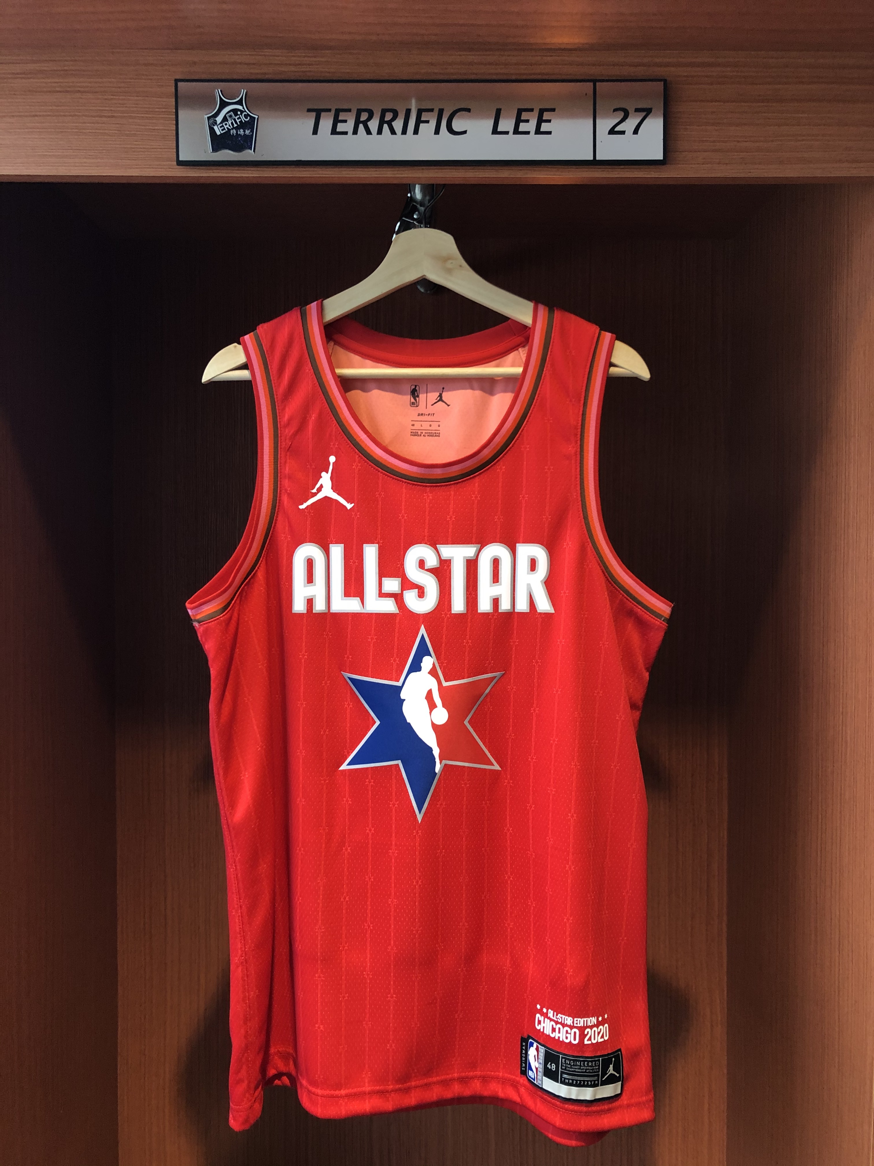 NBA球衣 Donovan Mitchell 19-20 明星賽 紅 All Star Jordan Swingman 球迷版 熱轉印 全新