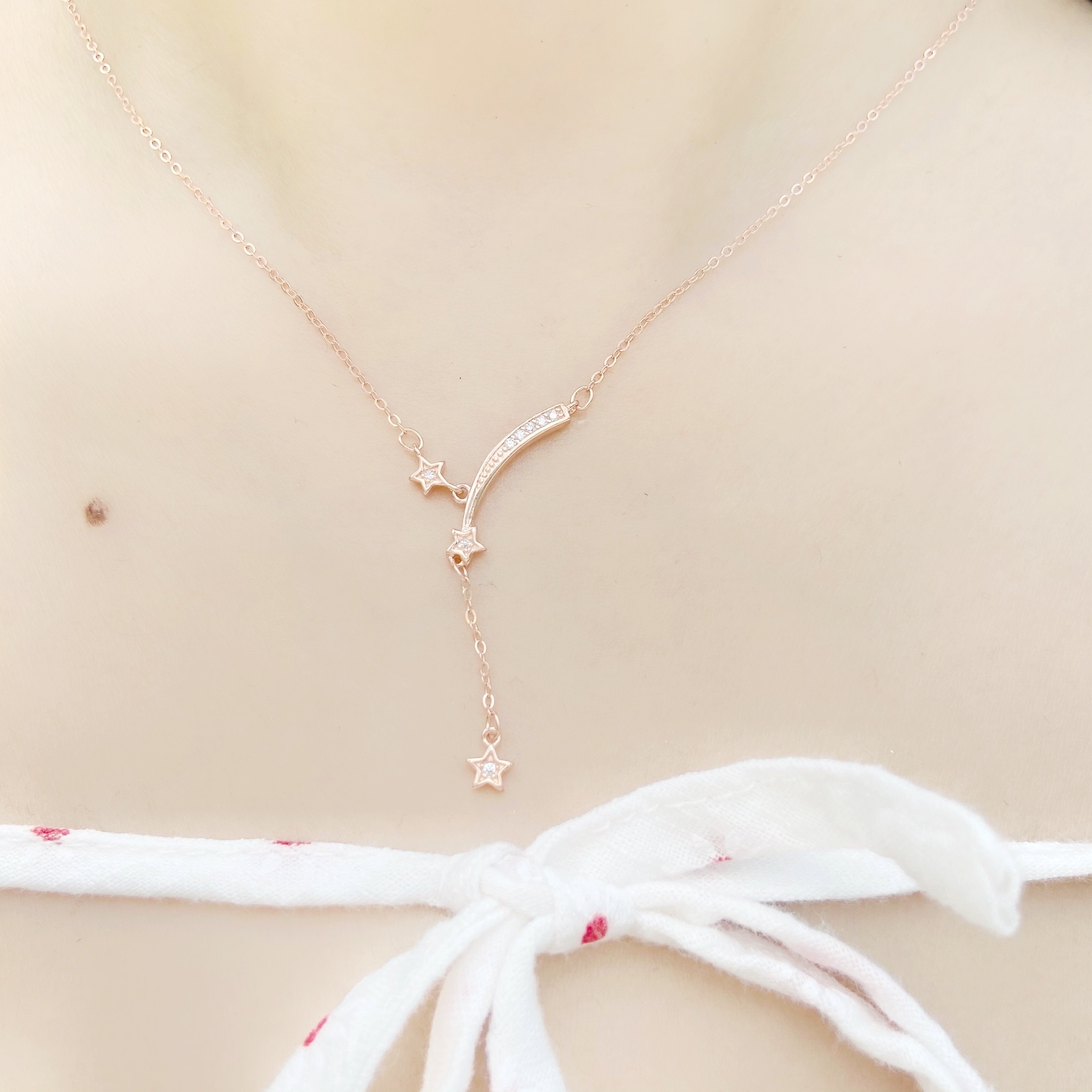 | 925 Silver・White Gold・Rose Gold | The Evidence Of Meteor Necklace（Silver / Rose Gold） | NE0250 |