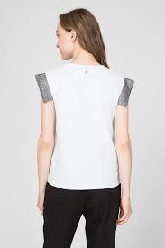 【SILVIAN HEACH】袖口水鑽T恤