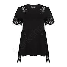 【SILVIAN HEACH】蕾絲針織短袖上衣