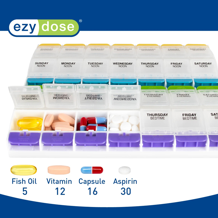 Ezy Dose - 1周 (28格) 藥盒