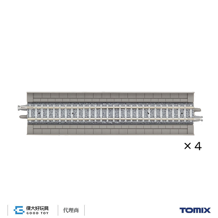 TOMIX 1821 高架直軌 HS140-PC(F)  (4入) 水泥枕