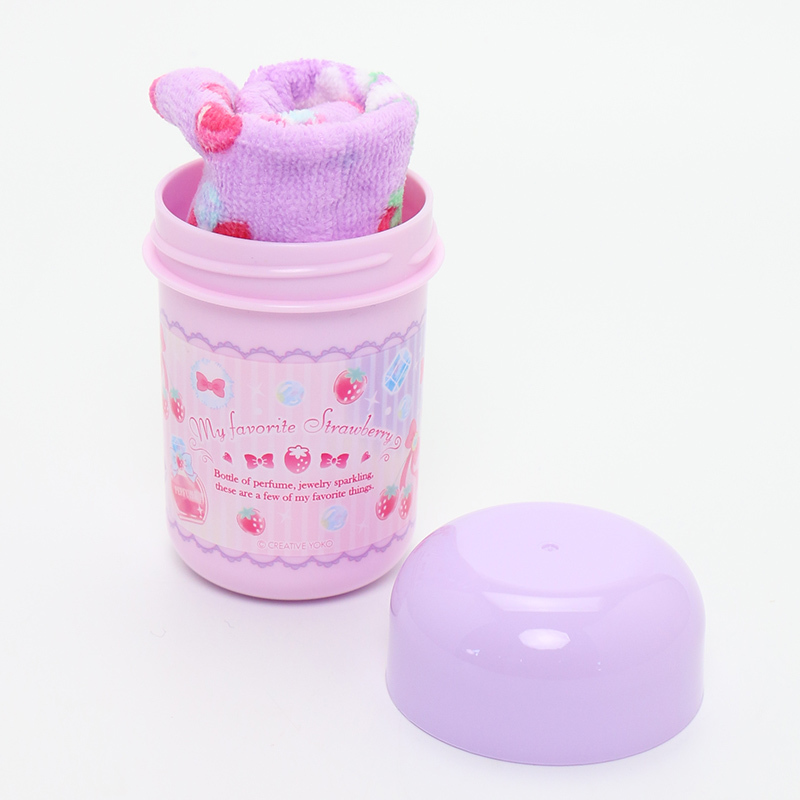 【日本Mother Garden】小方巾-美妝 (含收納罐)