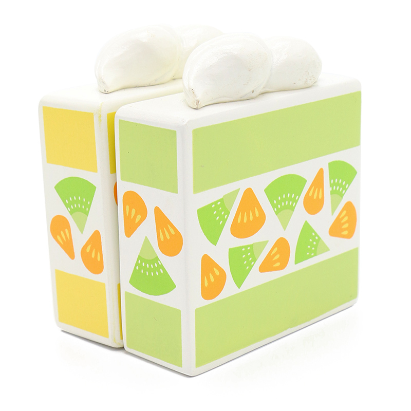 【日本Mother Garden】食物-切片蛋糕 橘子奇異果