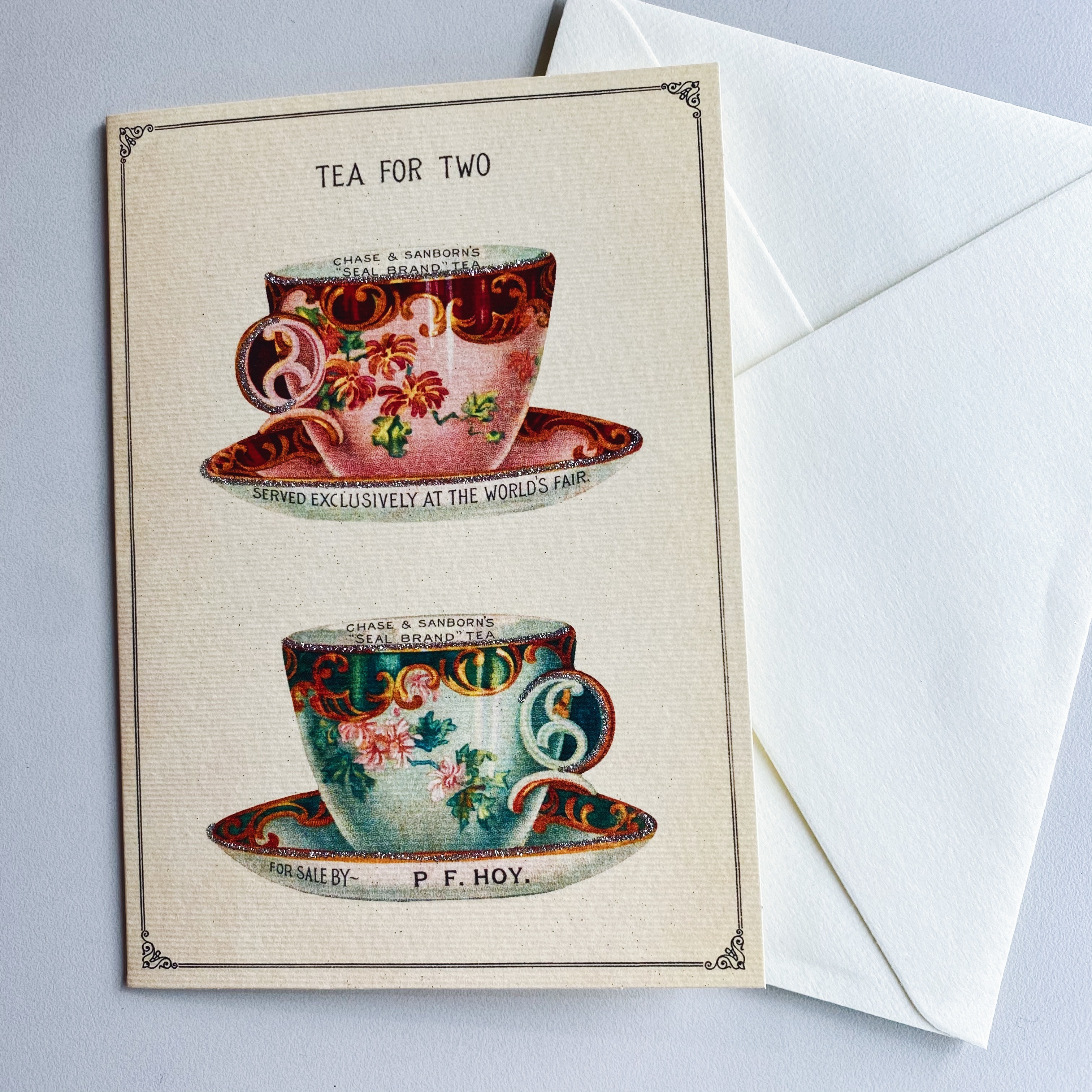 Cavallini 鴛鴦茶 萬用卡片 賀卡