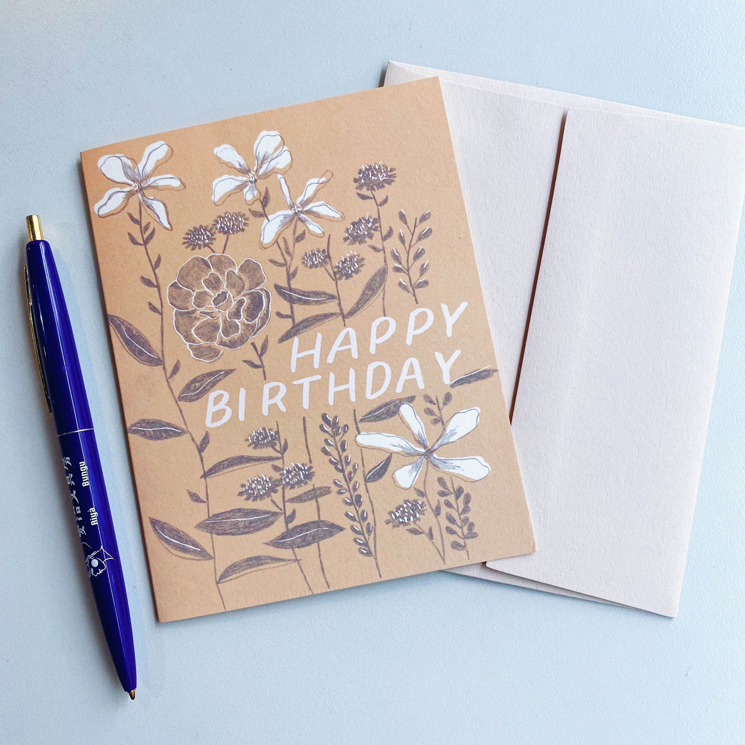 Growing Flowers  生日快樂 生日卡片 賀卡 SMALL ADVENTURE