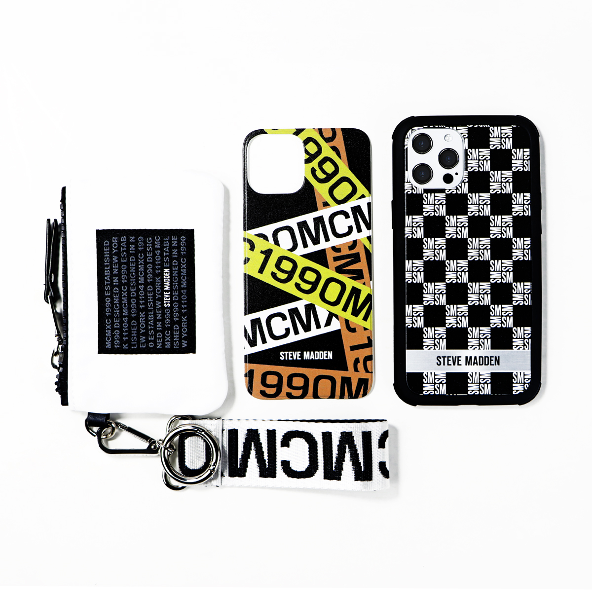 【聯名套組】STEVE MADDEN x Solide 索力得 維納斯EX 抗菌軍規防摔手機殼 #棋盤格