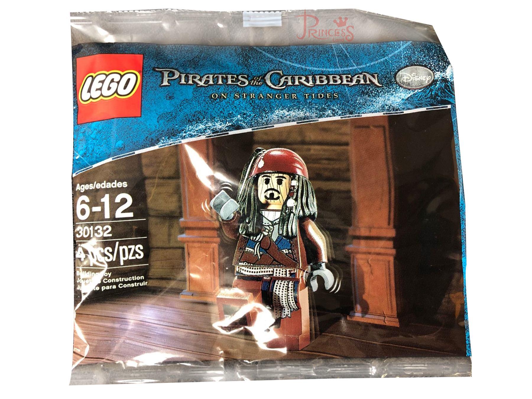 公主樂糕殿LEGO 神鬼奇航30132 傑克巫毒娃娃木頭傑克Voodoo Jack polybag