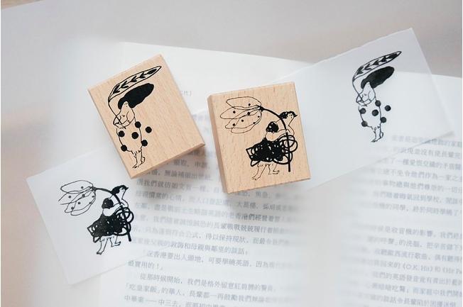 dodolulu 花和葉 印章2入組合