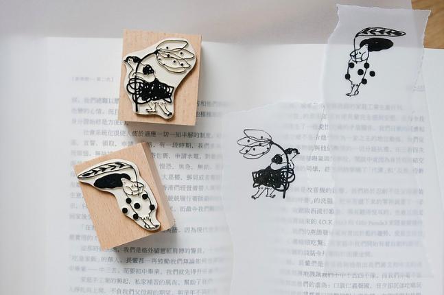 dodolulu 花和葉 印章2入組合