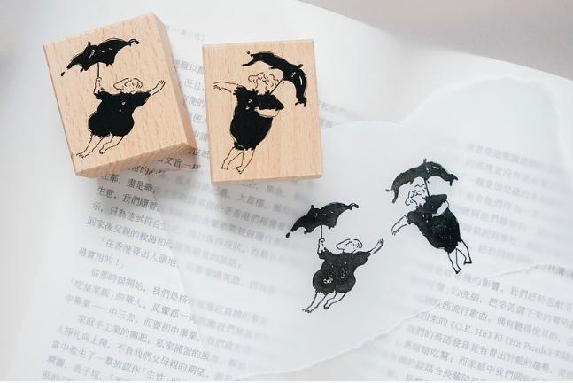 dodolulu 傘舞 印章2入組合