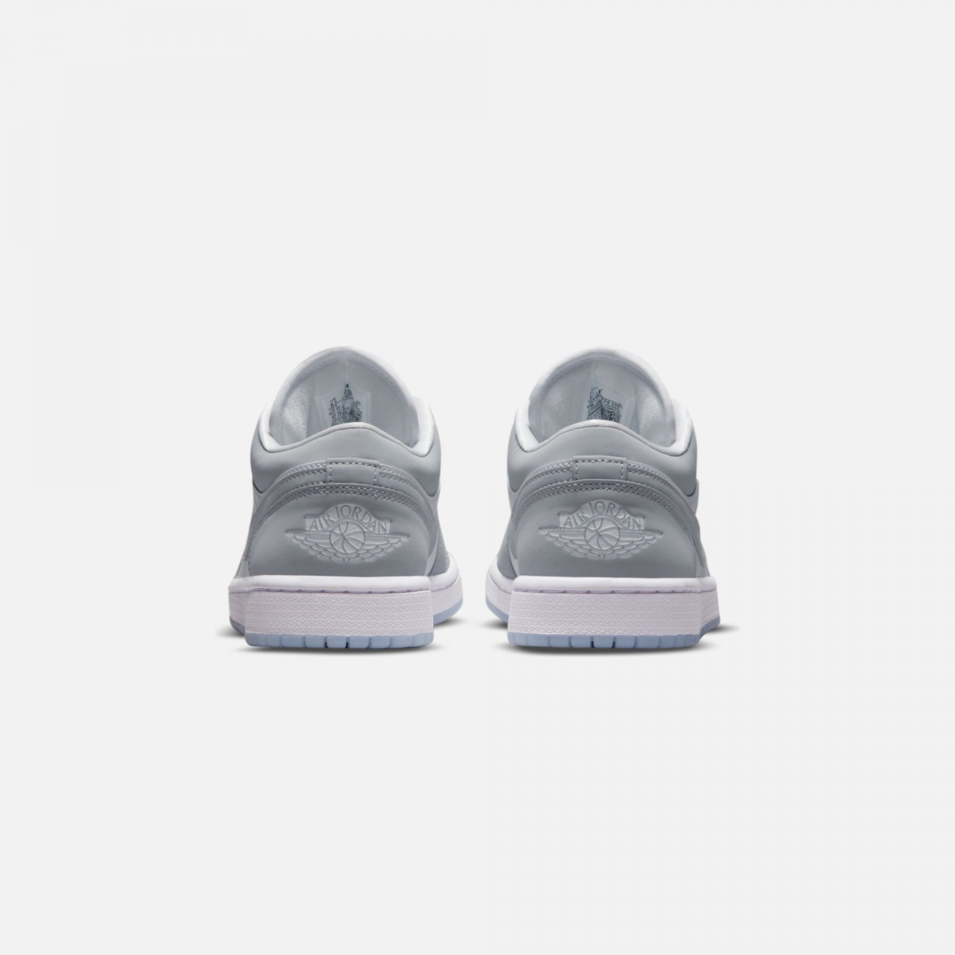 Air Jordan 1 Low W '' Wolf Grey White '' 小Dior 灰白女鞋男女