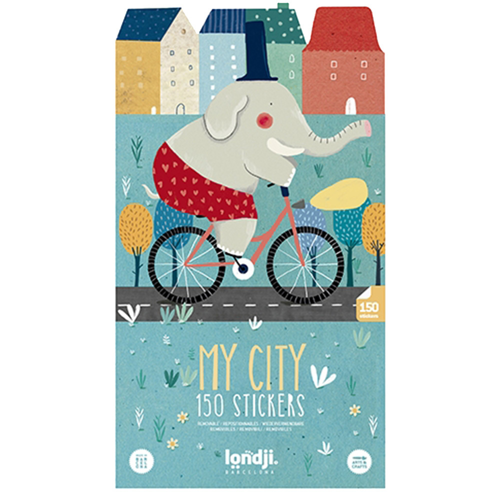 西班牙Londji 我的城市貼紙遊戲