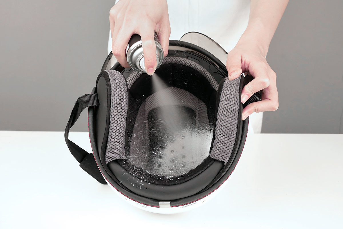 清潔安全帽內襯