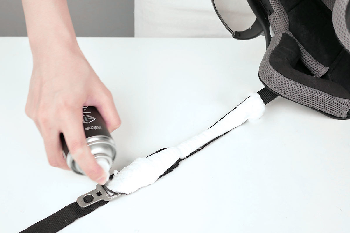 清潔安全帽扣環