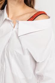 【SILVIAN HEACH肩帶帶造型襯衫