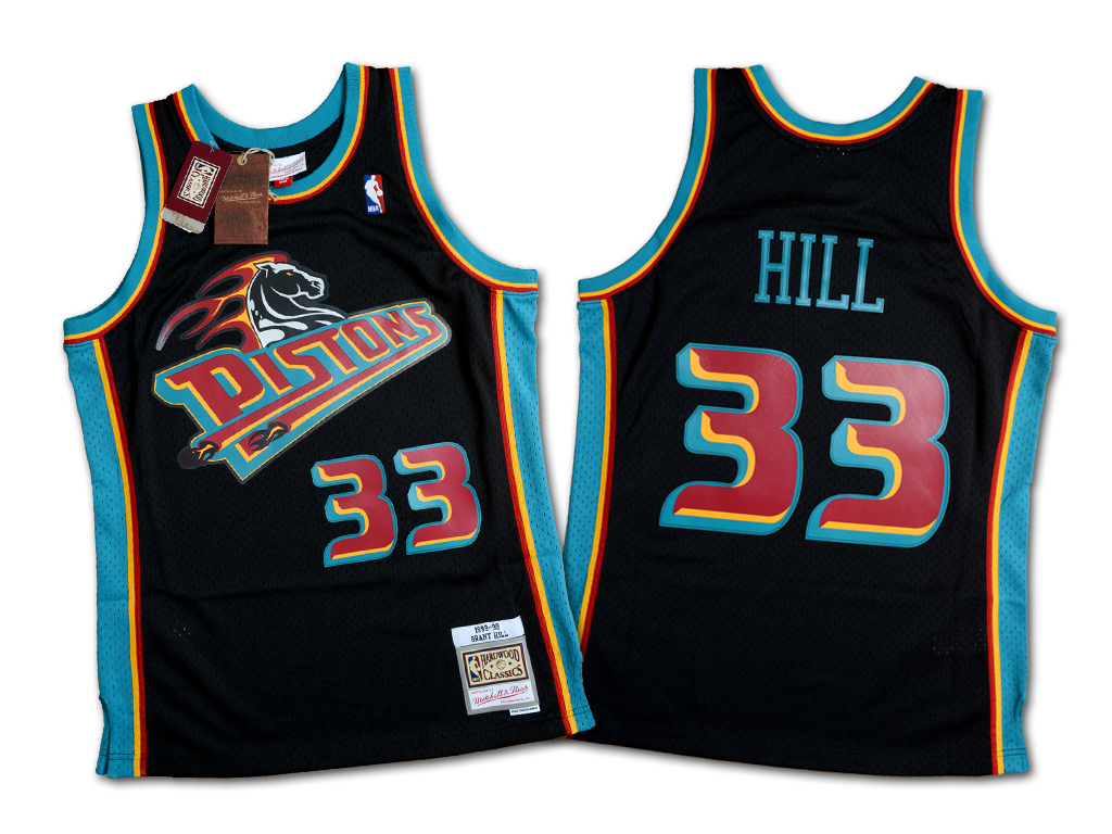 Mitchell & Ness 底特律活塞隊 Grant Hill Reload 復刻 Swingman 球衣