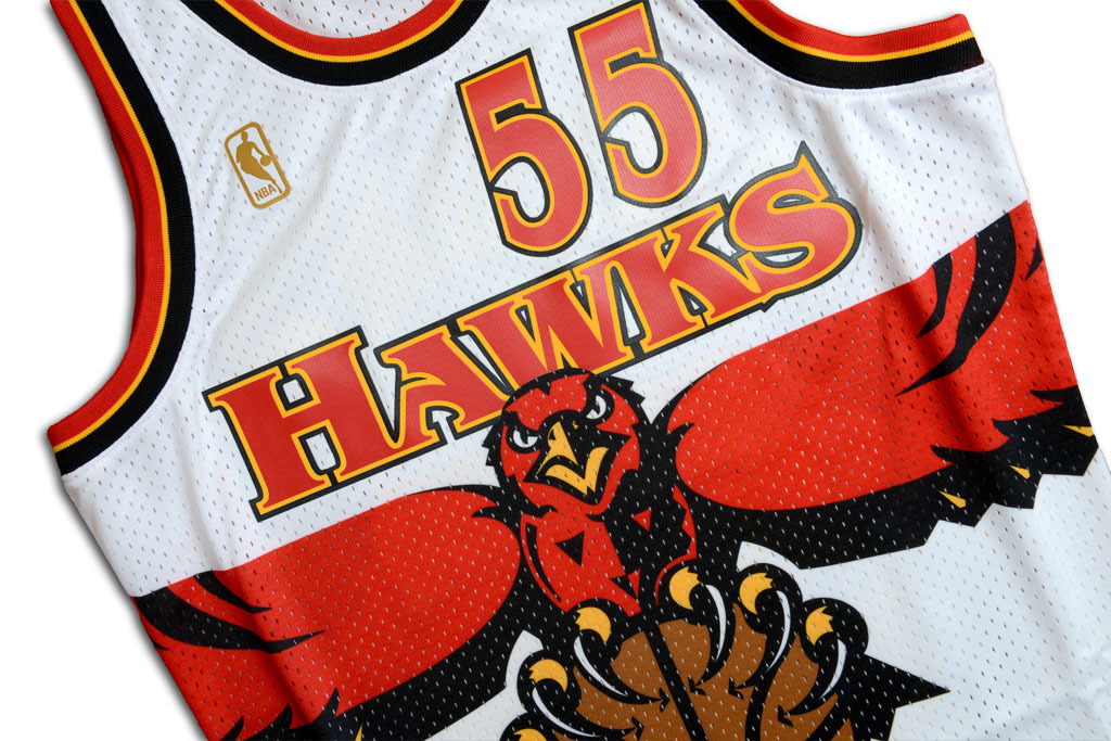 Mitchell & Ness 亞特蘭大老鷹隊 Dikembe Mutombo 1996-1997 復刻 Swingman 球衣
