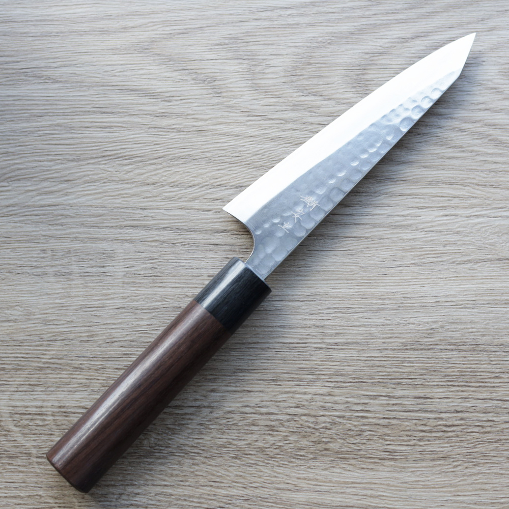 安立打刃物 骨刻刀 160mm 青紙鋼 槌目