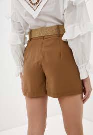 【SILVIAN HEACH】麻邊腰帶短褲