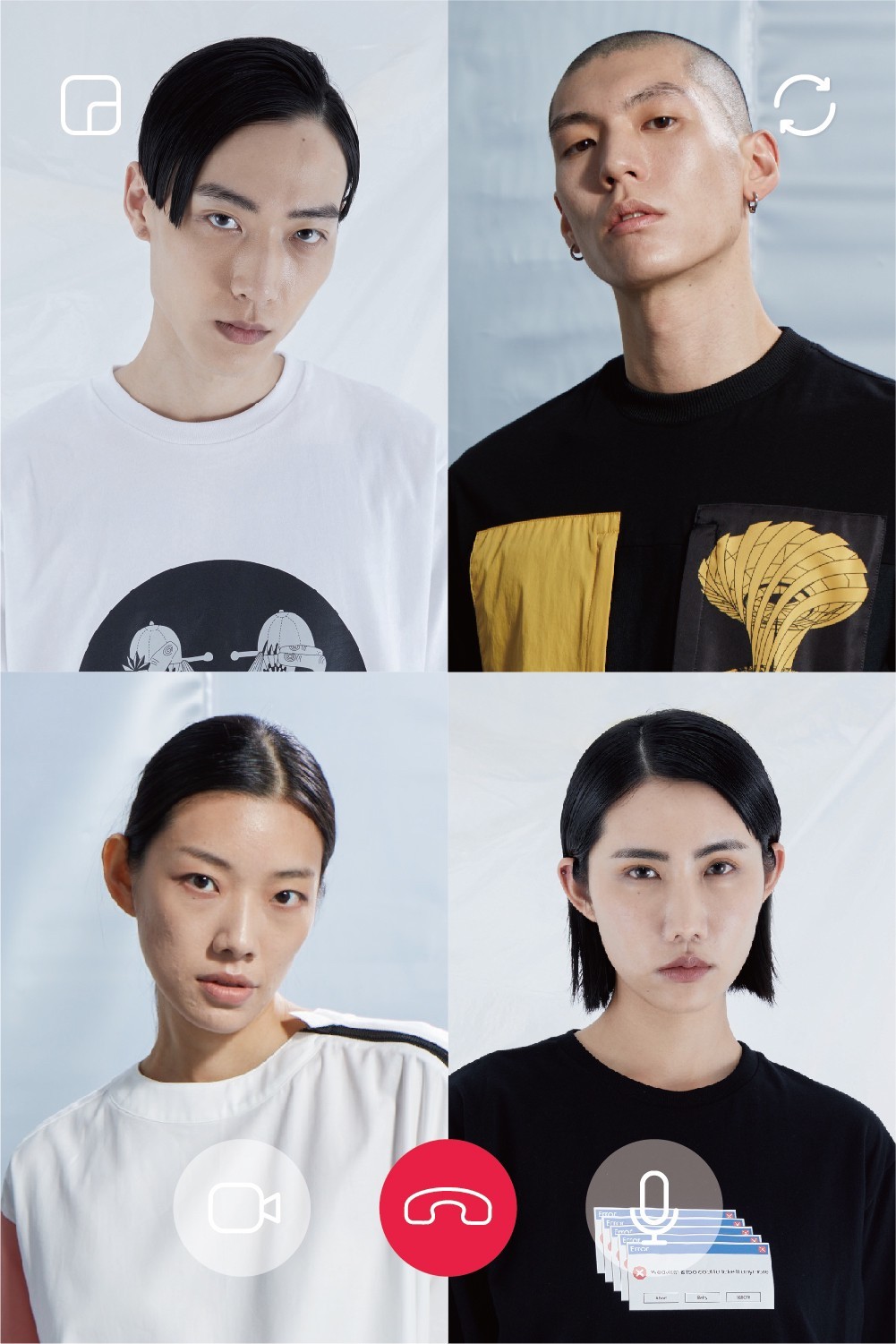 今天疫情確診人數……那我們來群聚好了