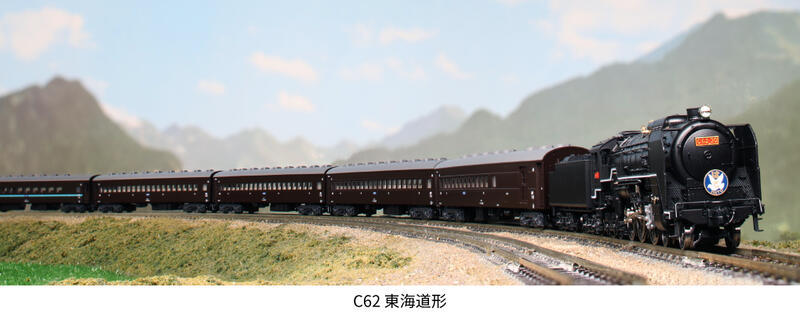 Kato 2017-7 N規 C62 東海道形蒸氣車