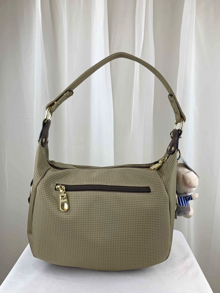 GOODS 卡其格紋尼龍肩背包 / 側背包  #2276