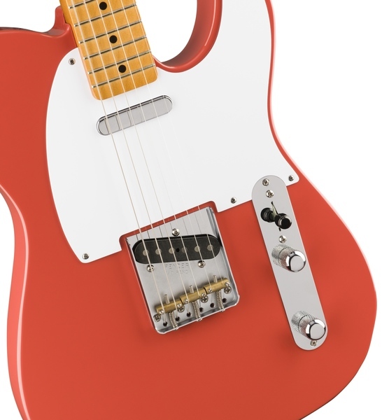 Fender Mexico 電吉他Vintera 50's Telecaster 喜慶紅