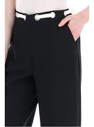 【SILVIAN HEACH】緞帶長褲