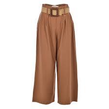 【SILVIAN HEACH】麻邊腰帶長褲