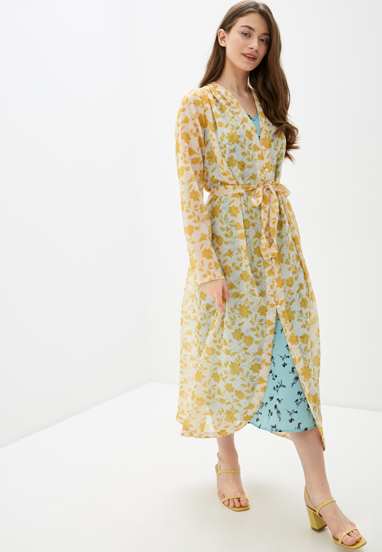 【SILVIAN HEACH】雙色長洋裝