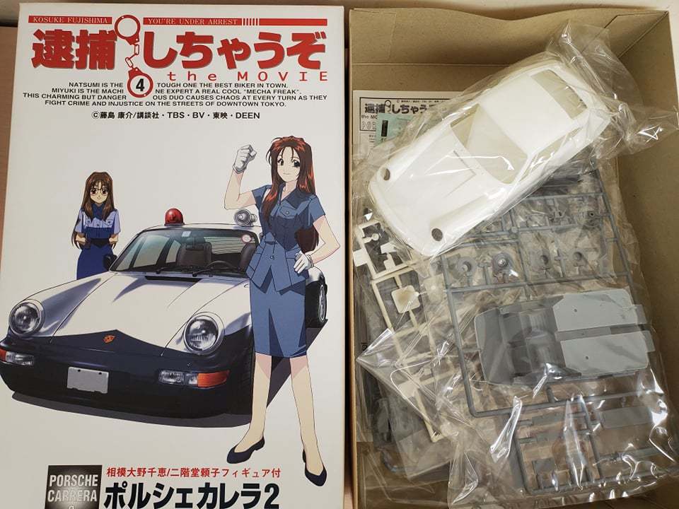 1/24 FUJIMI PORSCHE CARRERA 2 Patrol Car 自砌模型 (181431)