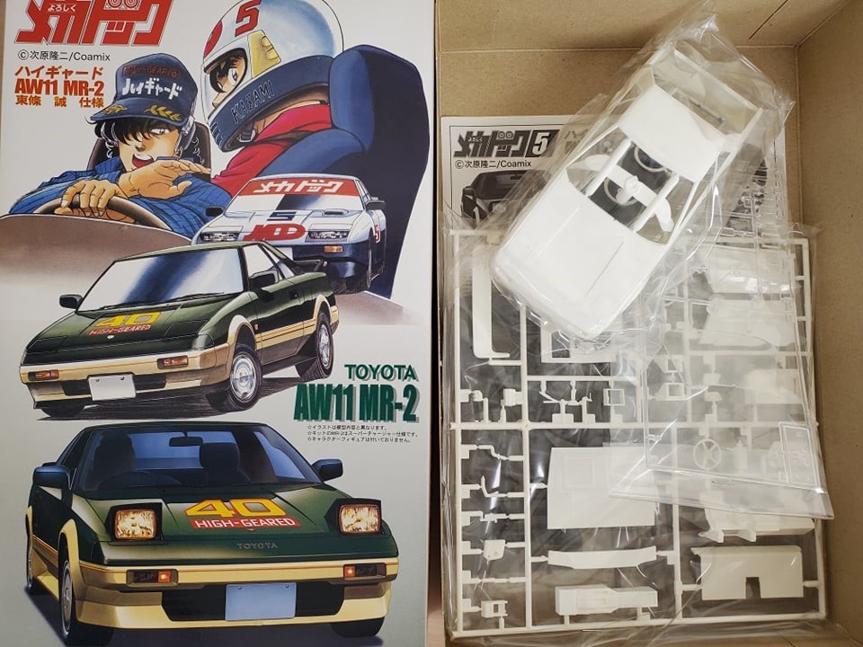 1/24 FUJIMI TOYOTA AW11 MR-2 自砌模型 (185705)