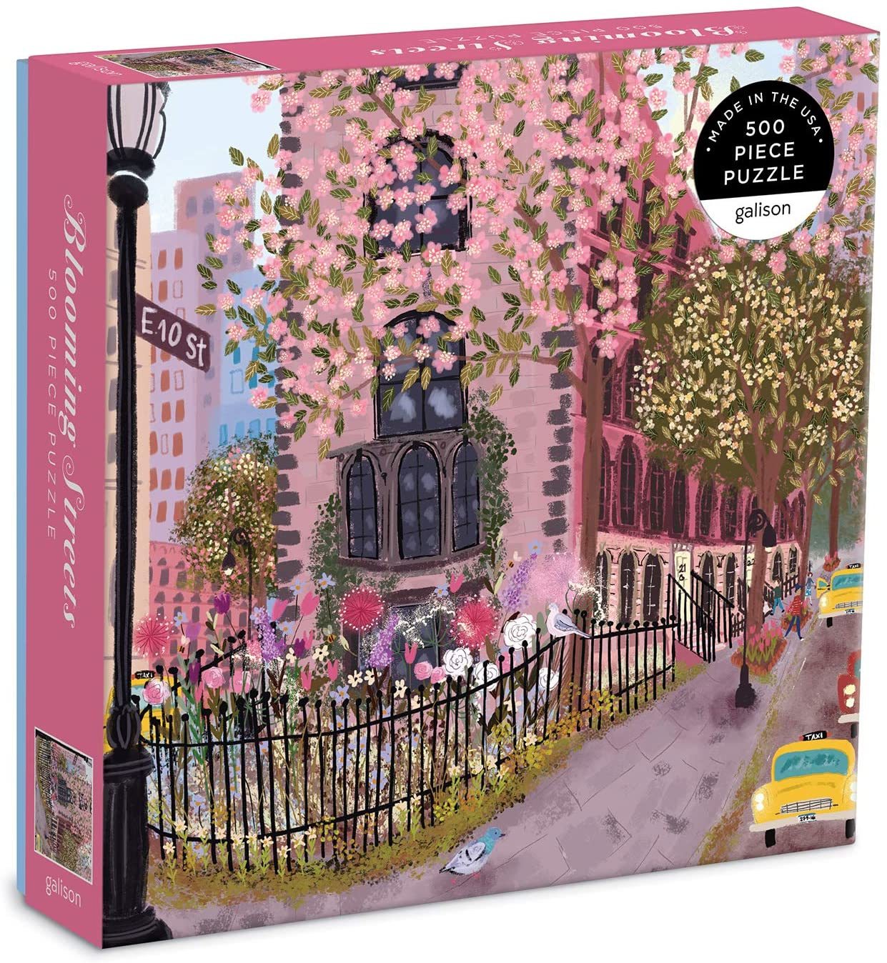 【GALISON】盛開的街道500片拼圖