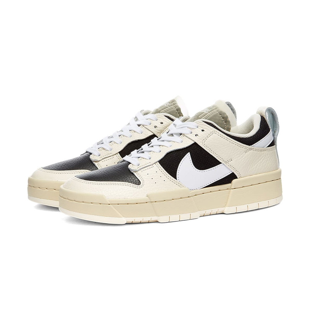 Nike Dunk Low Disrupt “Pale Ivory/Black” 女象牙白解構休閒鞋D