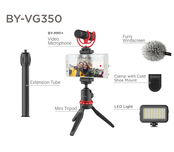 BOYA BY-VG350 多功能手機拍攝套裝
