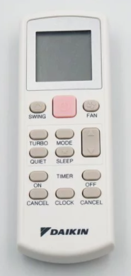 大金冷氣機遙控器 FTWX25~35AXV1. BRC52A61