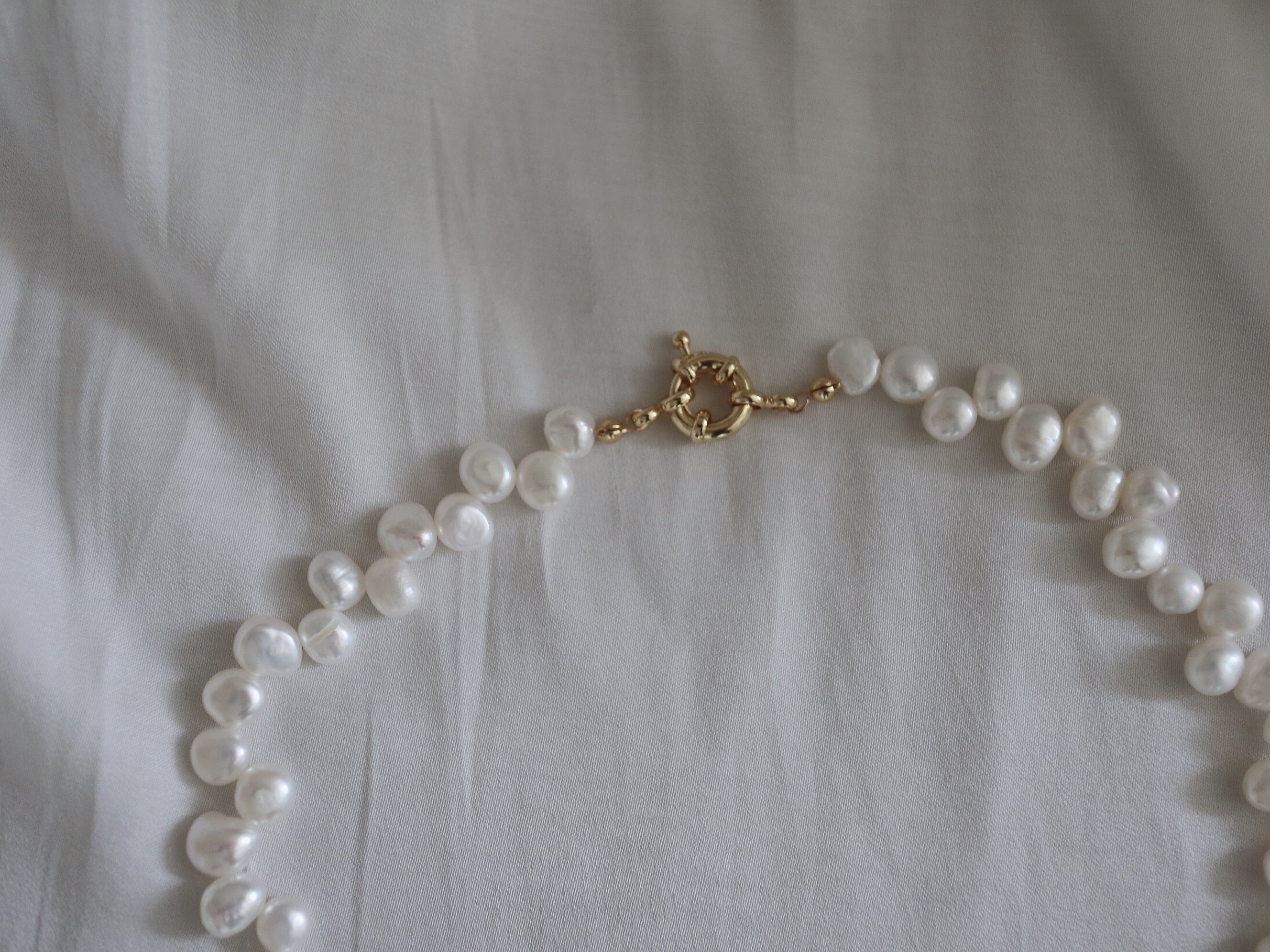 HENKE Pearls Necklace | 18K變形珍珠項鍊