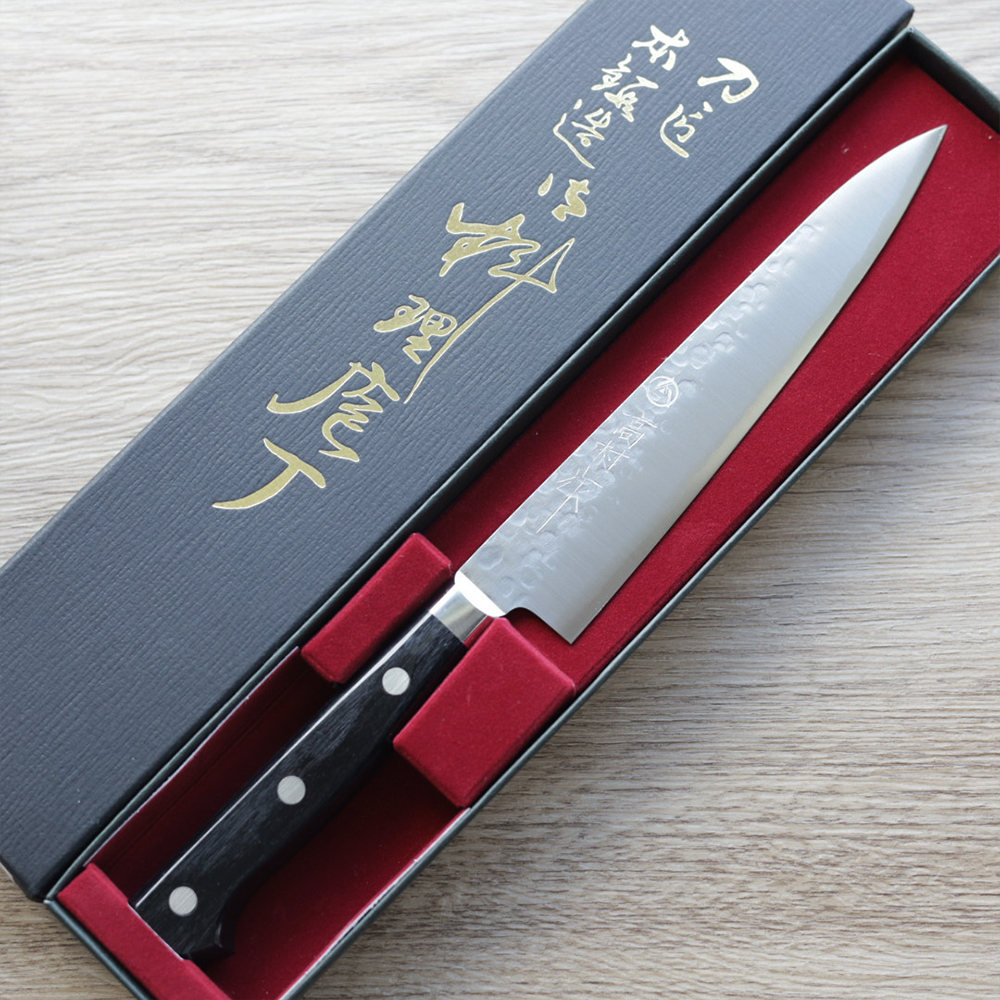 高村刃物 蔬果刀 150mm VG10 鎚目