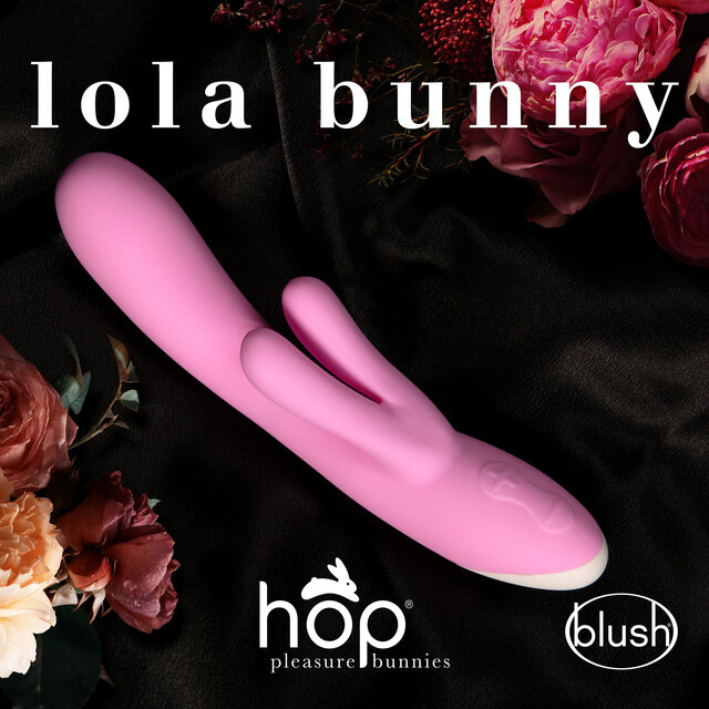 Hop Lola Bunny 幼身兔耳 G點震動棒 粉紅色