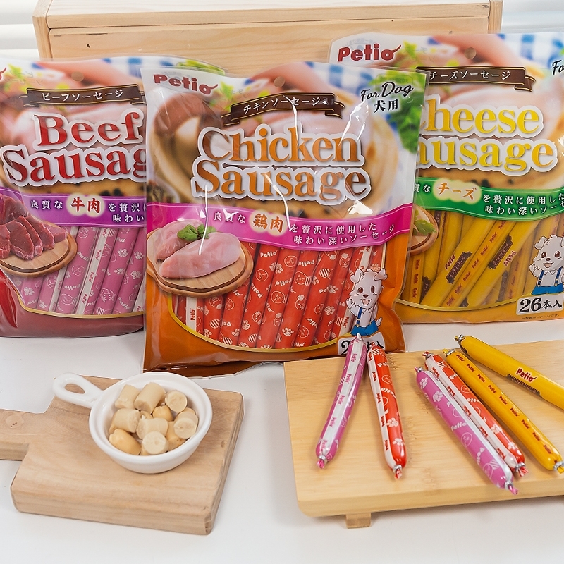 petio日本派地奥高质火腿肠 26pcs