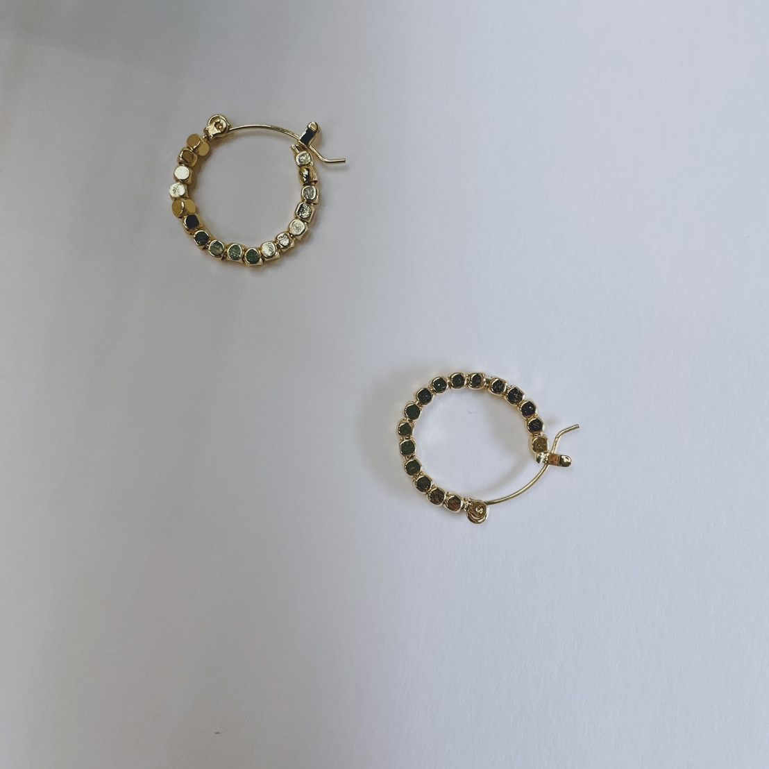 #現貨 (ACCP515) Golden Series 波光粼粼耳圈