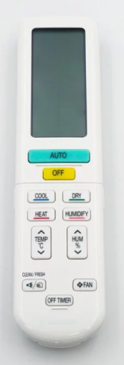 大金冷氣機遙控器 FTXZ25~50NV1B. ARC477A1