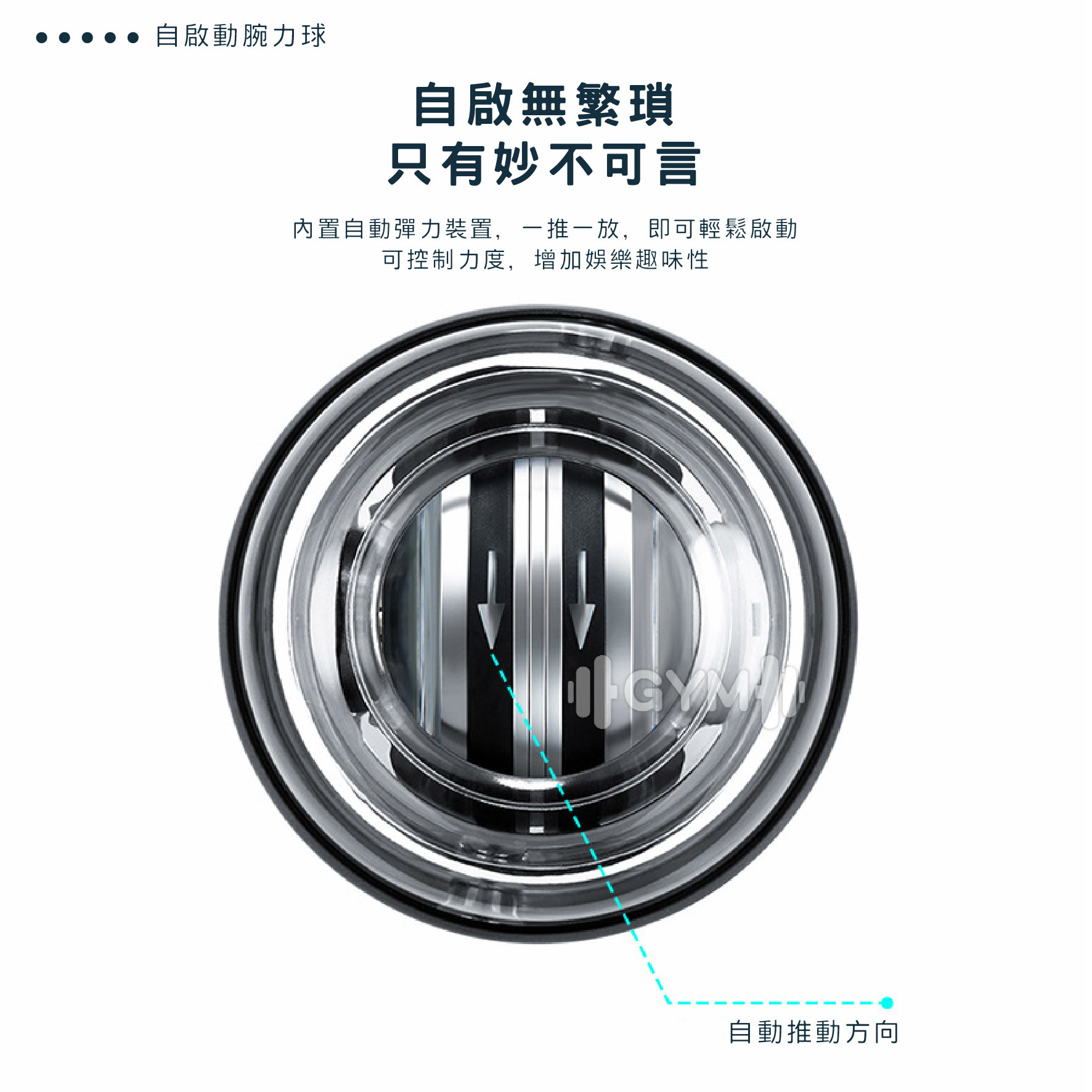 自啟動腕力球