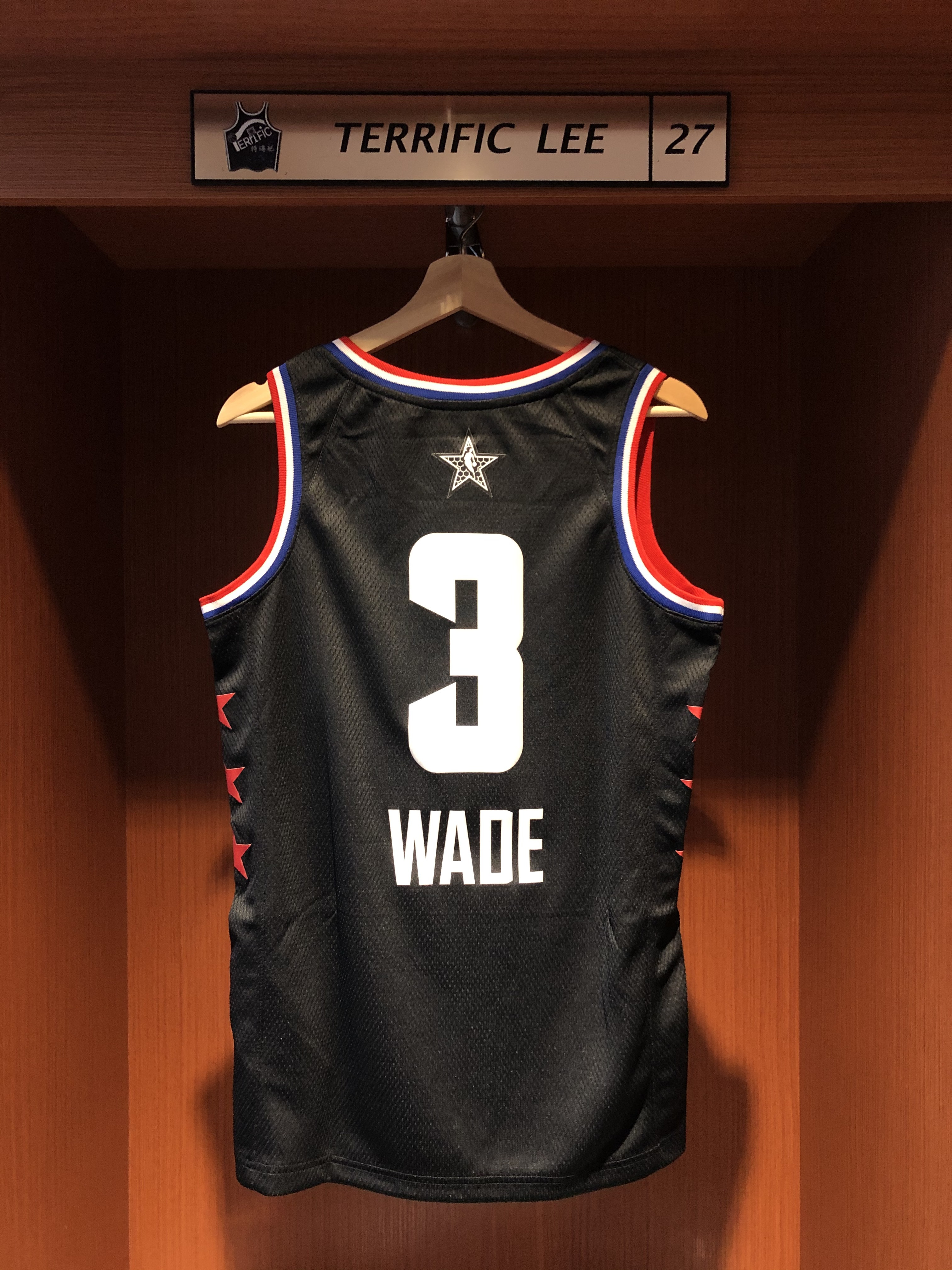 NBA球衣 Dwyane Wade 18-19 明星賽 黑 特殊名額 All Star Jordan Swingman 球迷版 熱轉印 全新