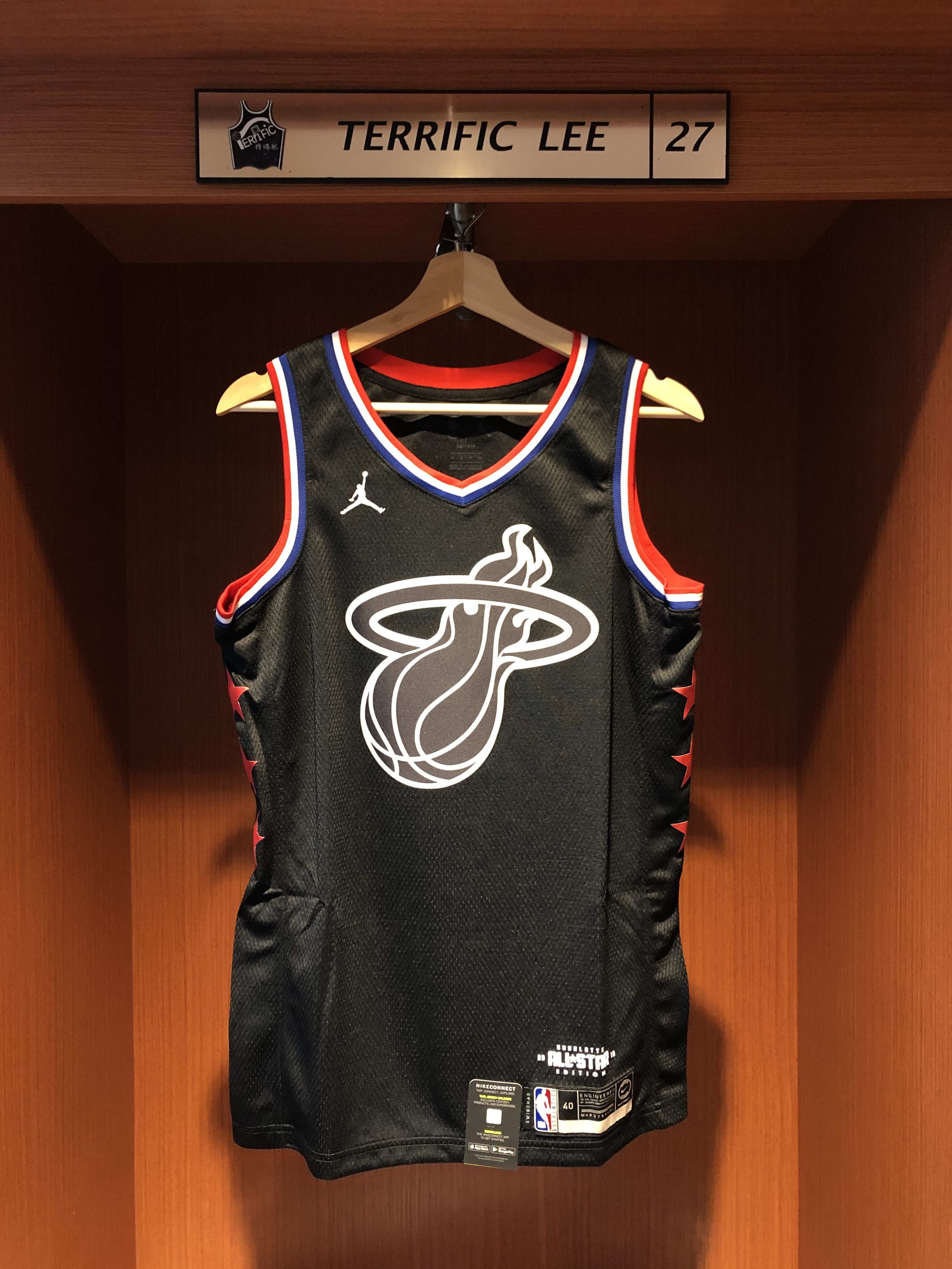 NBA球衣 Dwyane Wade 18-19 明星賽 黑 特殊名額 All Star Jordan Swingman 球迷版 熱轉印 全新