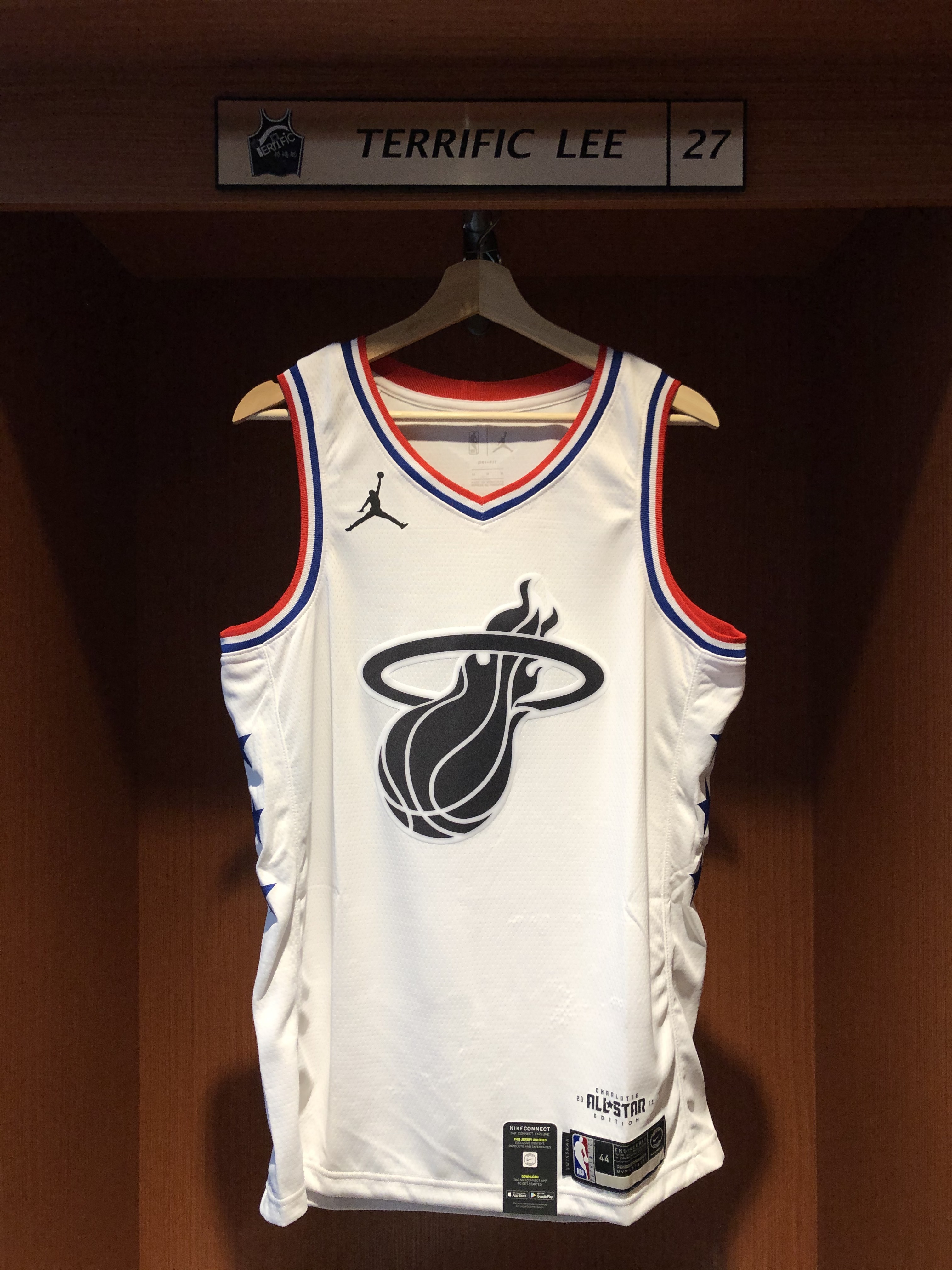 NBA球衣 Dwyane Wade 18-19 明星賽 白 特殊名額 All Star Jordan Swingman 球迷版 熱轉印 全新