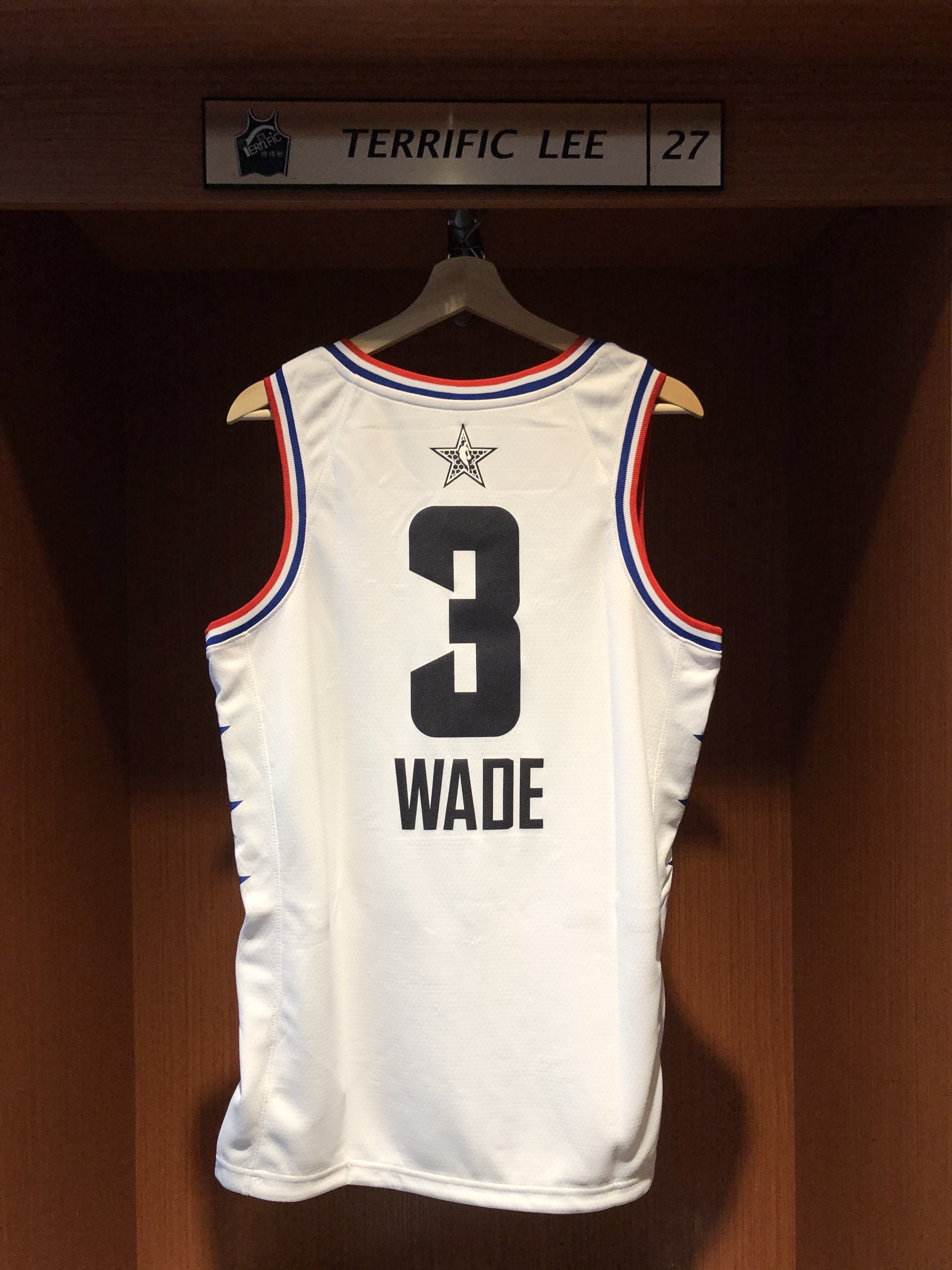 NBA球衣 Dwyane Wade 18-19 明星賽 白 特殊名額 All Star Jordan Swingman 球迷版 熱轉印 全新